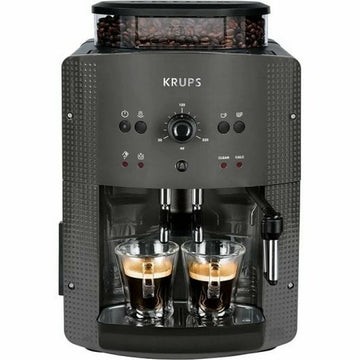 Cafetière superautomatique Krups EA 810B Noir Titane 1450 W 15 bar 1,7 L