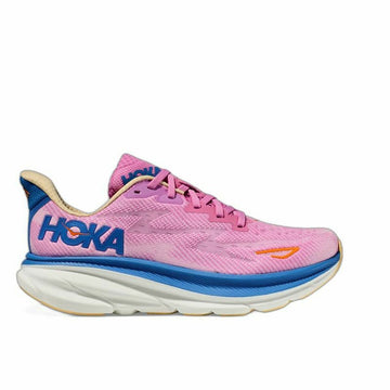 Chaussures de Running pour Adultes HOKA Clifton 9 Rose foncé Femme