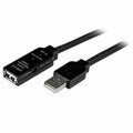 Câble Rallonge à USB Startech USB2AAEXT20M Noir 20 m 20 cm