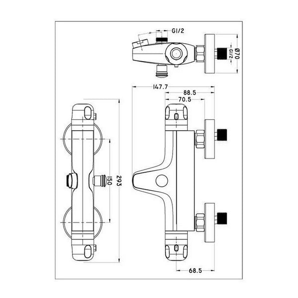 Robinet Rousseau VOLGA 2 Laiton