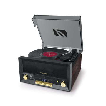 Tourne-disques Mustek Marron Noir