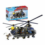 Ensemble de jouets Playmobil Police Plane City Action Plastique