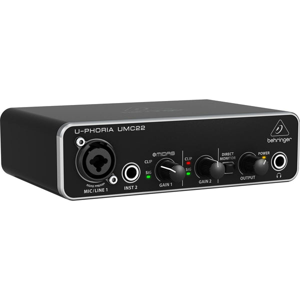 Interface audio Behringer UMC22