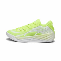 Chaussures de Basket-Ball pour Adultes Puma All-Pro Nitro Jaune