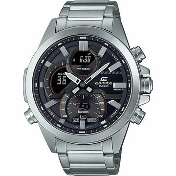 Montre Homme Casio ECB-30D-1AEF Ø 46 mm Noir Argenté