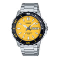 Montre Homme Casio DIVER Jaune Argenté