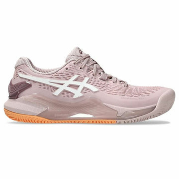 Chaussures de Tennis pour Femmes Asics Gel-Resolution 9 Clay Rose