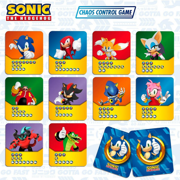 Jeu de société Sonic Chaos Control Game (6 Unités)