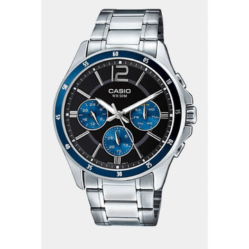 Montre Homme Casio COLLECTION Noir Argenté (Ø 35 mm) (Ø 43,5 mm)