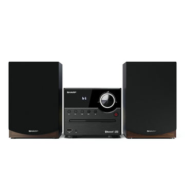 Mini Hifi Sharp XL-B512(BR) Blanc Marron 45 W