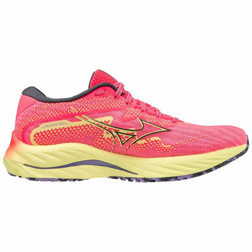 Chaussures de Running pour Adultes Mizuno Wave Rider 27 Rose