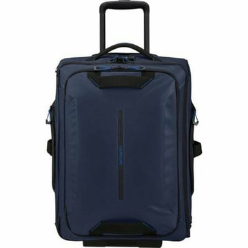 Valise cabine Samsonite Ecodiver Bleu 55 x 40 x 25 cm