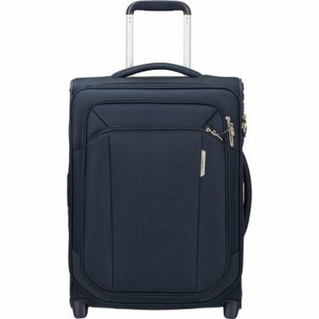 Valise cabine Samsonite Respark Upright Expansible Bleu 55 x 40 x 27 cm