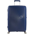 Valise de taille moyenne American Tourister SoundBox Spinner Bleu 81 L 67 x 46,5 x 29 cm