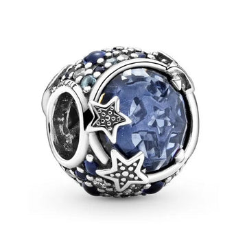 Pendentif Femme Pandora CELESTIAL BLUE SPARKLING STARS