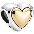 Pendentif Femme Pandora DOMED GOLDEN HEART