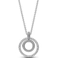 Collier Femme Pandora PANDORA SIGNATURE PAVE & BEADS