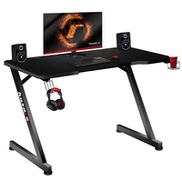 Bureau Gaming Huzaro Hero 2.5 Noir Aluminium 120 x 60 cm