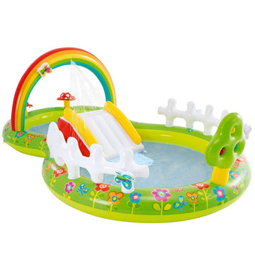 Pataugeoire gonflable pour enfants Intex 57154NP         Jardin