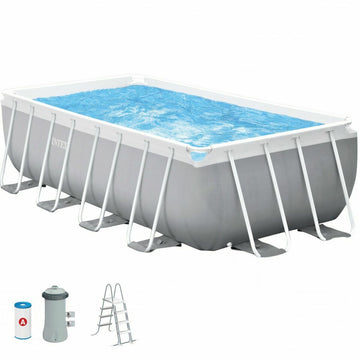 Piscine Démontable Intex 8.418 l Rectangulaire 400 x 200 x 122 cm