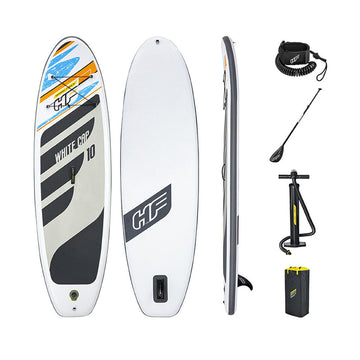 Planche de Paddle Surf Gonflable avec Accessoires Bestway Hydro-Force Blanc 305 x 84 x 12 cm