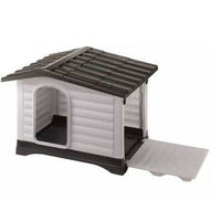 Cabane Ferplast Dogvilla Blanc Multicouleur Plastique