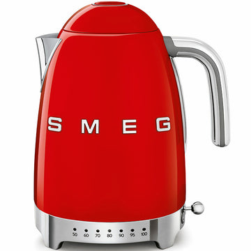 Bouilloire Smeg 2400 W 1,7 L Rouge Acier inoxydable Plastique