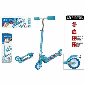 Scooter Colorbaby Bleu Aluminium Long (77 cm)