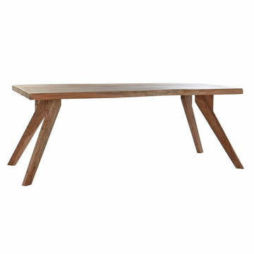 Table de Salle à Manger DKD Home Decor Marron Naturel Bois Bois d'acacia 200 x 90 x 77 cm