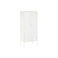 Armoire DKD Home Decor   Sapin Bois MDF Blanc 60 x 34 x 138 cm