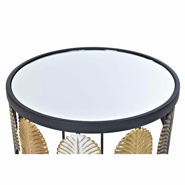 Set de 2 Tables Gigognes DKD Home Decor Noir Multicouleur 46 x 46 x 61 cm