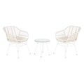 Ensemble Table + 2 Chaises DKD Home Decor 56 x 57,5 x 82 cm