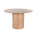 Table de Salle à Manger Home ESPRIT Naturel Bois MDF 120 x 120 x 77 cm