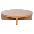 Table Basse Home ESPRIT Naturel bois de chêne 121 x 121 x 32 cm