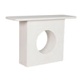 Console Home ESPRIT Jaune Blanc Sapin Bois MDF 120 x 40 x 80 cm