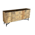 Buffet Home ESPRIT Marbre Acacia 175 x 40 x 76 cm