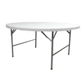 Table Piable Blanc HDPE 122 x 122 x 74 cm