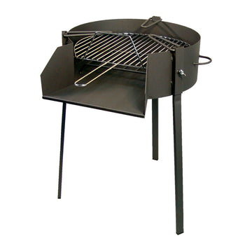 Barbecue à Charbon sur Pied Imex el Zorro Grill Ronde Noir (Ø 60 x 75 cm)