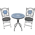 Ensemble Table + 2 Chaises Alexandra House Living Multicouleur 60 x 71 x 60 cm Mosaïque