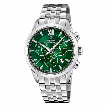 Montre Homme Festina F20040/3 Vert Argenté