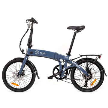 Vélo Électrique Youin You-Ride Barcelona 9600 mAh Gris Bleu 20" 250 W 25 km/h