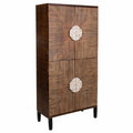 Armoire Alexandra House Living Bois d'épicéa Bois MDF 180 x 41 x 86 cm