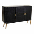 Buffet Alexandra House Living Noir Bois MDF 37 x 80 x 118 cm