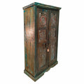 Armoire Alexandra House Living Marron polystyrène Bois de manguier 43 x 206 x 124 cm