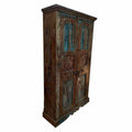 Armoire Alexandra House Living Marron polystyrène Bois de manguier 41 x 206 x 120 cm