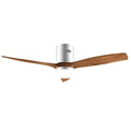 Ventilateur de Plafond avec Lumière Cecotec EnergySilence Aero 5600 Aqua Marron Argenté 18 W 40 W