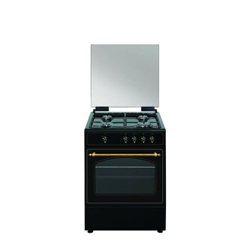 Cuisinière à Gaz Vitrokitchen RU6060N     NAT 64 L 60 cm Anthracite