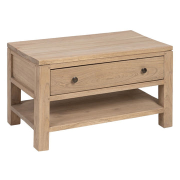 Table de Nuit Naturel bois mindi 65 x 36 x 38 cm