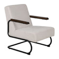 Fauteuil Noir Beige 61 x 70 x 85 cm