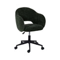 Chaise de Bureau Noir Vert 56 x 56 x 85 cm